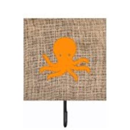 Micasa Octopus Burlap And Orange Leash Or Key Holder Bb1090 MI628166